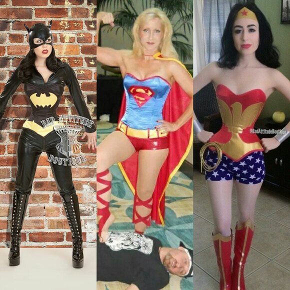 NWT S Vintage Victorian Handmade Tight Lacing Low V off the shoulder CORSET - Picture 13 of 15